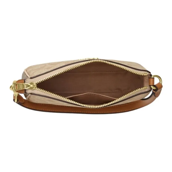 COACH Nolita PVC With Skin Shoulder Bag Handheld Handbag Shoulder Bag Small Size Women's Dark Khaki-2