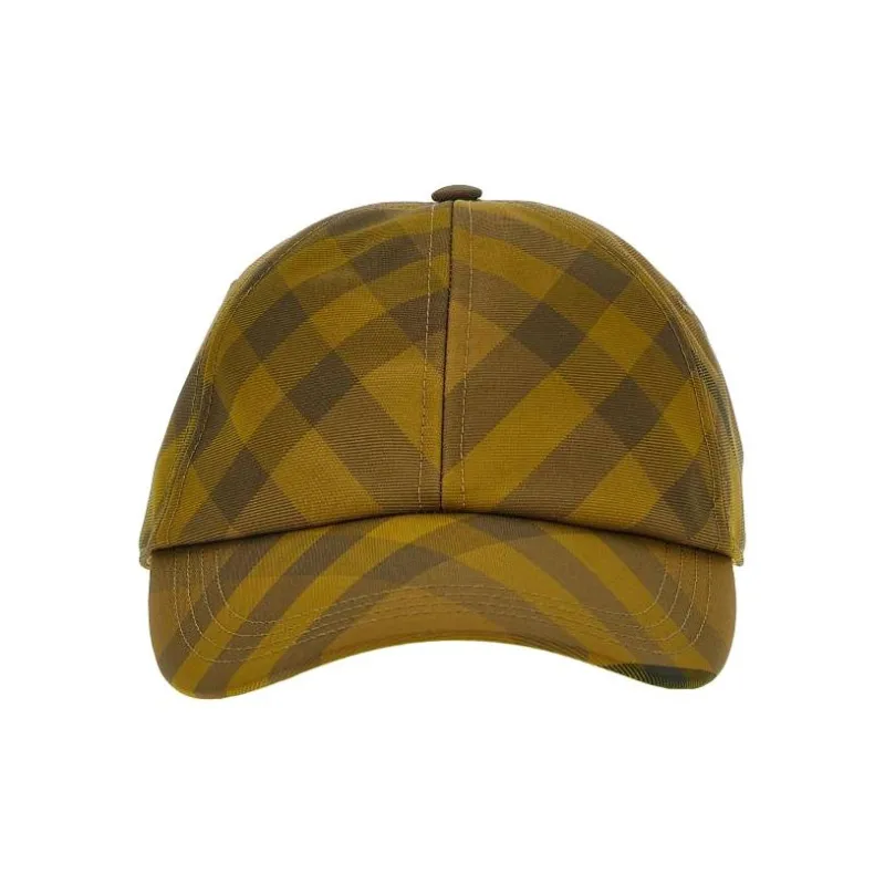 Burberry Check Printed Baseball Cap-0
