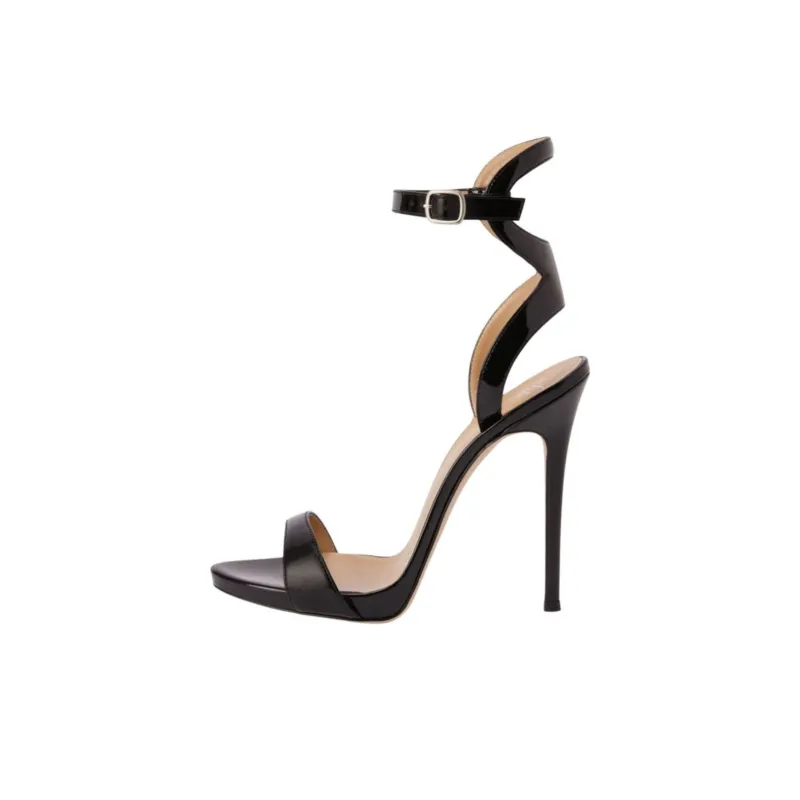 Giuseppe Zanotti Gwyneth 120mm Leather Stiletto Sandals Women's-0