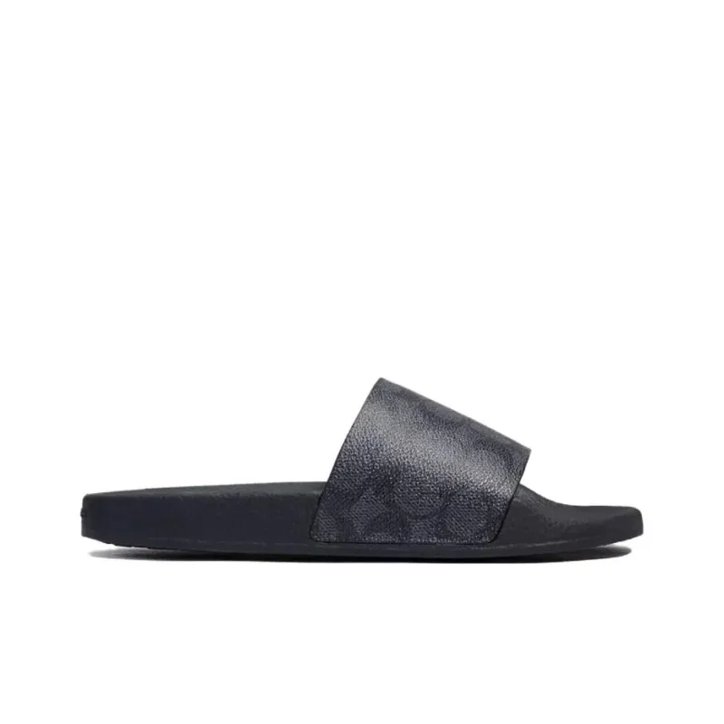 COACH Slide Slippers Women's Black-1