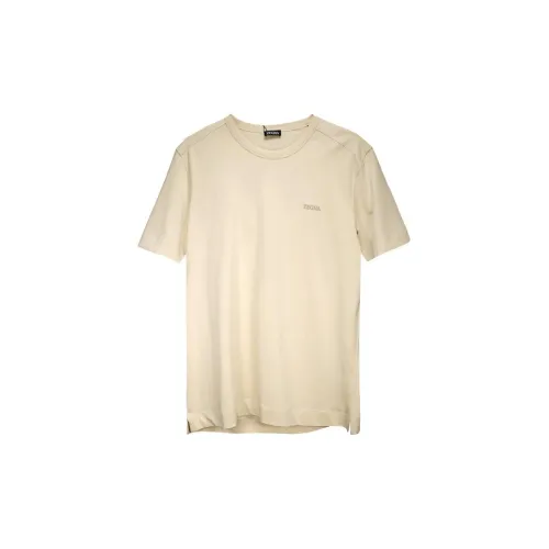 Ermenegildo Zegna T-Shirts Men Light Beige