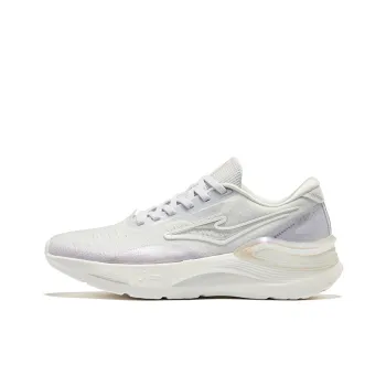 Erke Pegasus 2.0 Running Shoes Women's Low Top Erke White Aromatherapy Lavender