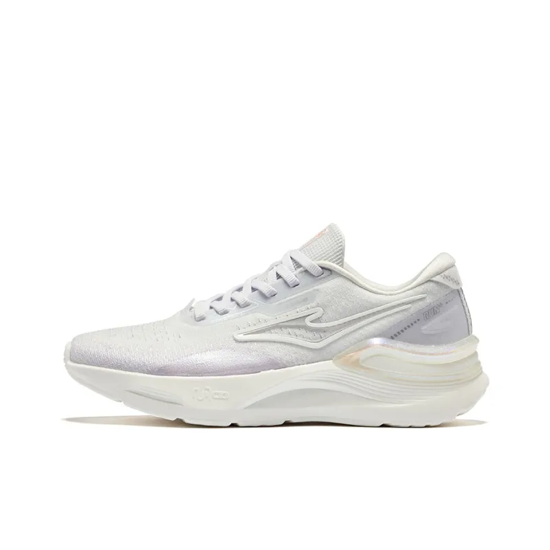 Erke Pegasus 2.0 Running Shoes Women's Low Top Erke White Aromatherapy Lavender-0