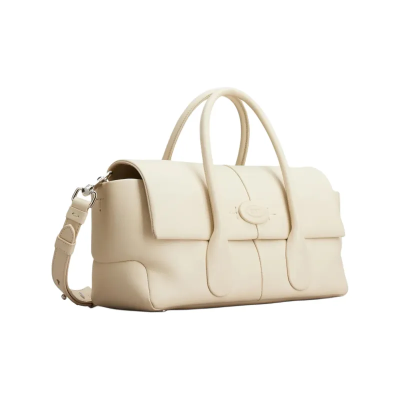 TOD'S Di Logo Patch Tote Bag-2