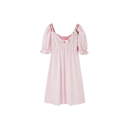 LEDIN x SANRIO Nightgown Women's Pink
