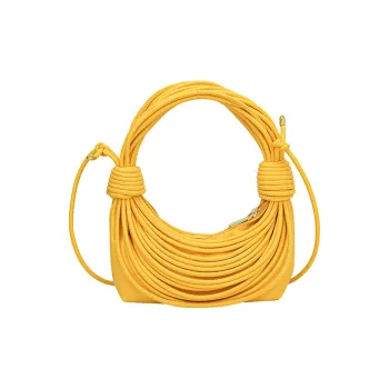 ALOENEY PU Handbag, Crossbody Bag Regular Women's Yellow