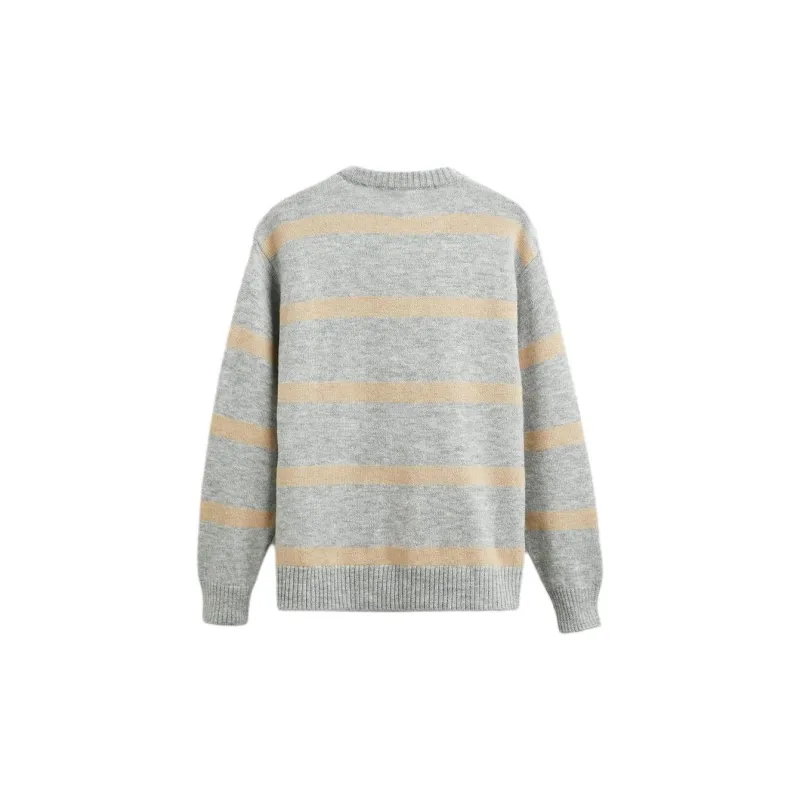 ZARA Knitwear Men's Zebra Print Gray-1
