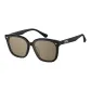 [Iced Tea Lens]H2602N30 Black Frame with Transparent Tea Brown Lens