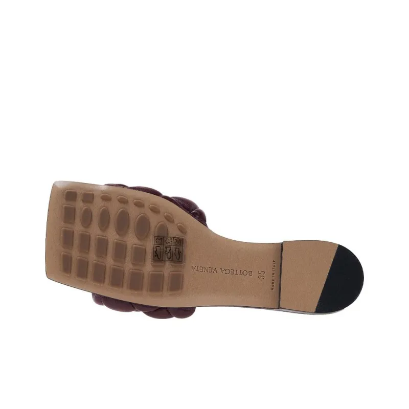 Bottega Veneta Matelassé Flat Sandals Women's-5