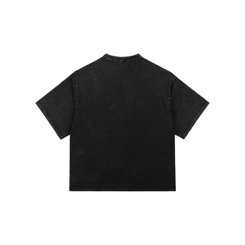 XINYINSU 24SS T Shirt Unisex Black-1