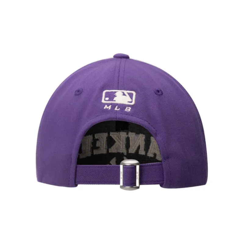 MLB Polyester, Elastane Baseball Caps Unisex Purple-3