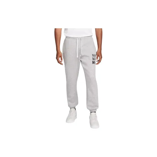 Nike Knitted Sweatpants Men Dark Gray