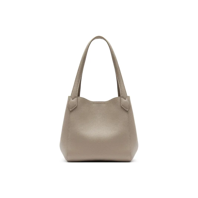 Staccato Cow Leather Shoulder Bag Regular Women's Pink Diamond/Glacier Blue/Oat Milk/Parchment Paper-20