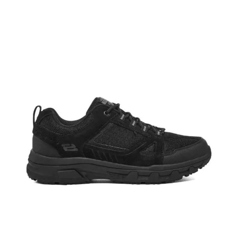 Skechers Cushioning Wear Resistant Low Top Casual Shoes Men's Black-1