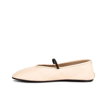 THE ROW Almond toe Elasticated strap Ballerina Flats