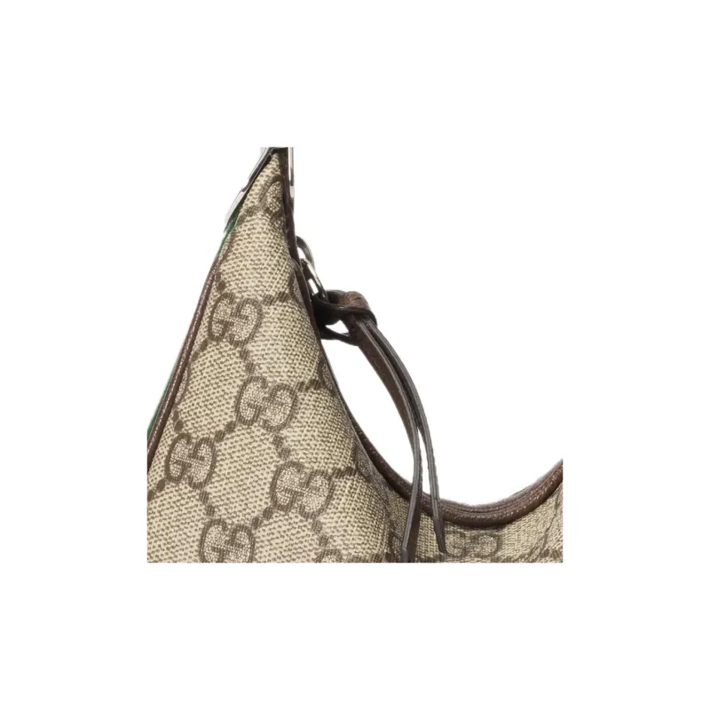 GUCCI Canvas Handbag Mini Women's Brown-7