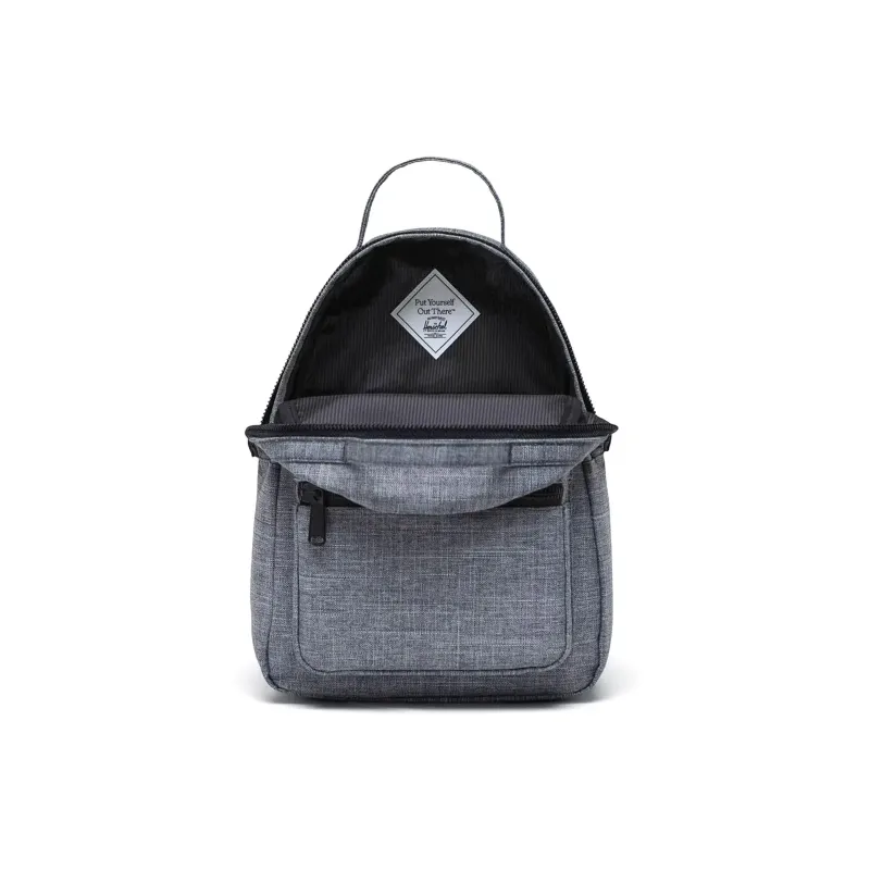 Herschel Nova Series Recycled Fabric Backpack Mini Unisex Gray-3