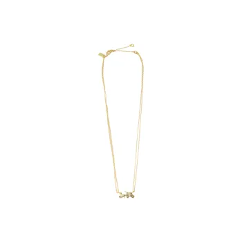 COACH Brass Necklaces Women's Gold