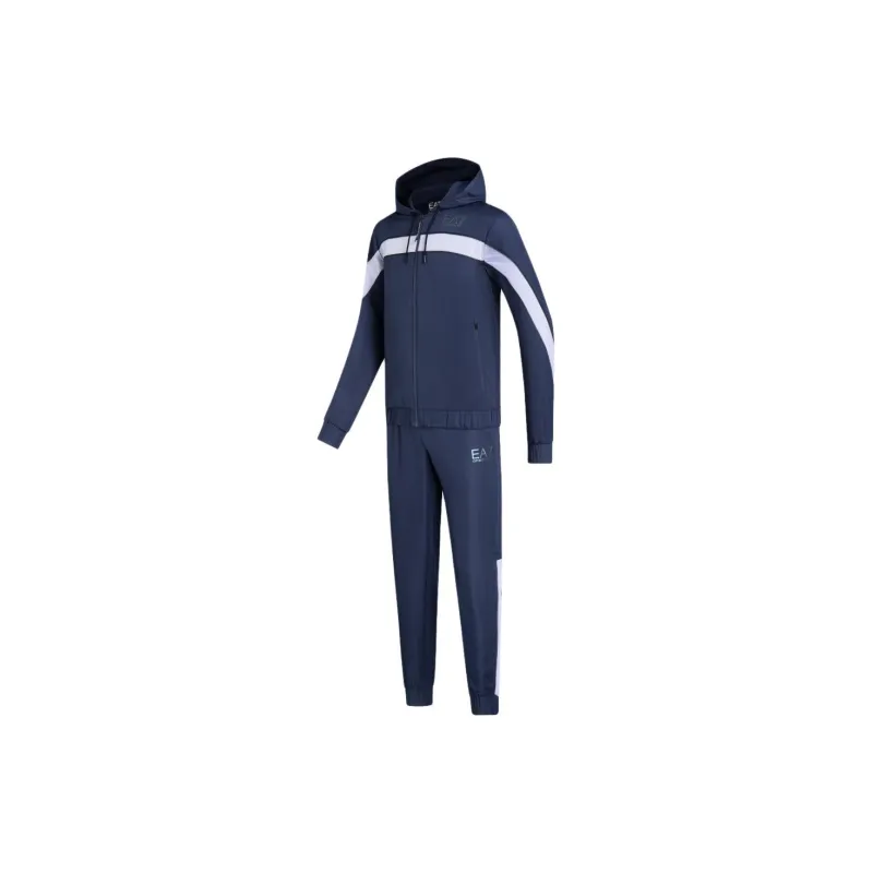 EMPORIO ARMANI EA7 SS24 Casual Sportswear Men's Navy Blue-2