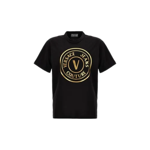 VERSACE JEANS COUTURE T-Shirts Men Black