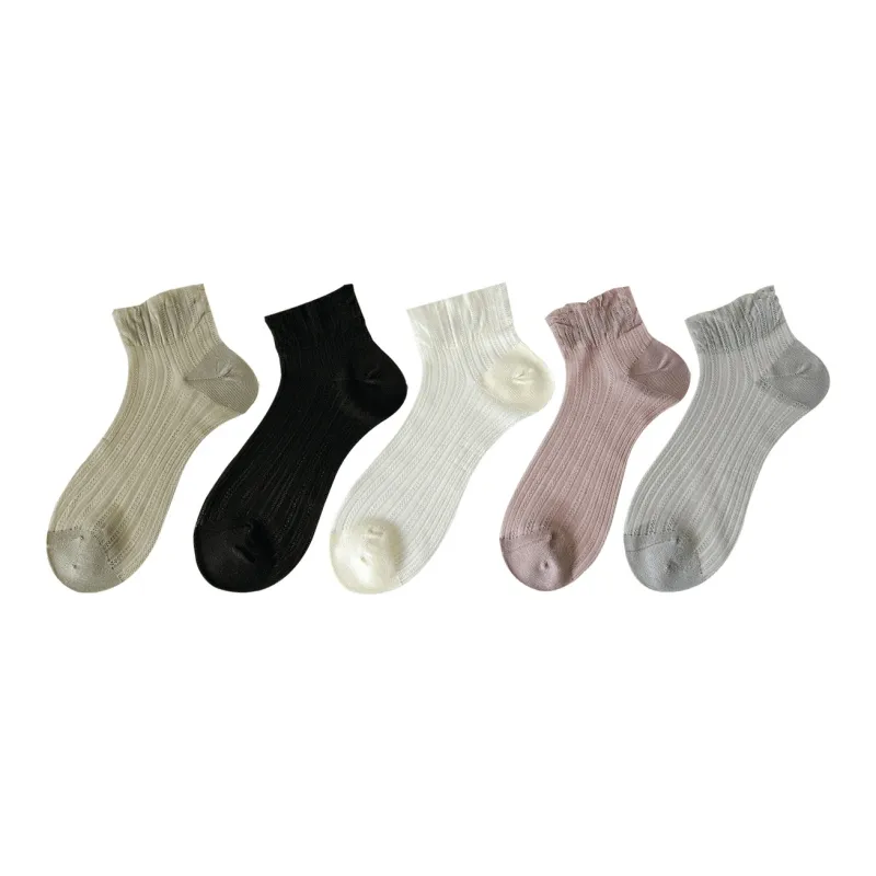AUGUST Ankle Socks Women's 5 Pack Mix And Match-0