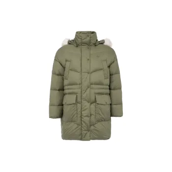 Adidas Originals Clover Series Down Jacket Women's Green