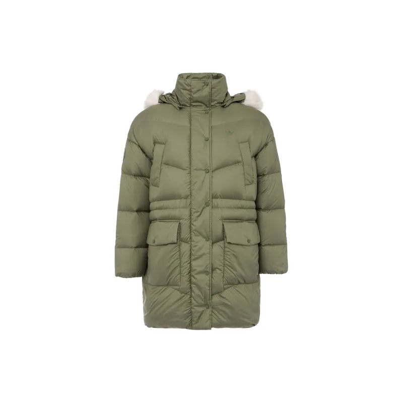 Adidas Originals Clover Series Down Jacket Women's Green-0