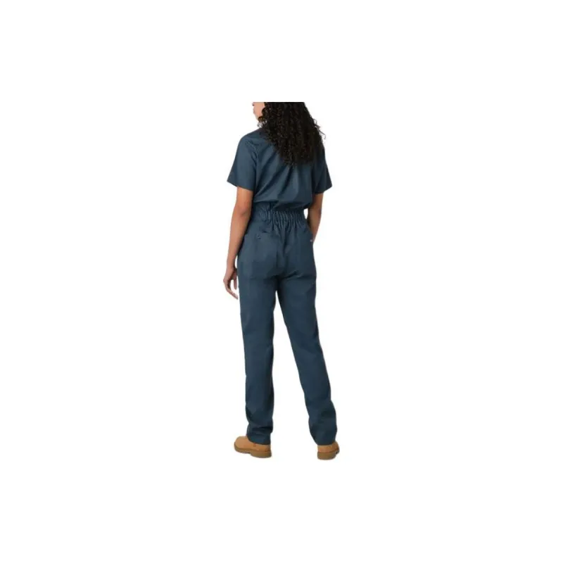 Dickies Flex Cooling Short Sleeve Coveralls Bodysuits Women's Air Force Blue-1