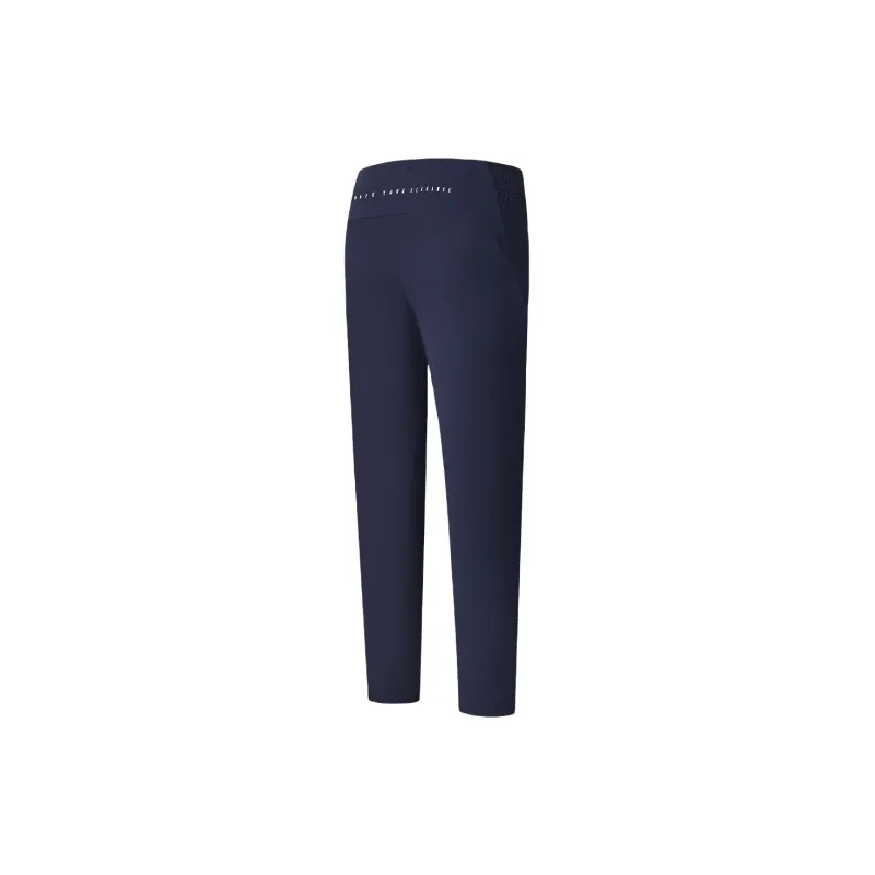 FILA Knitted Sweatpants Women's RD Royal Blue-2