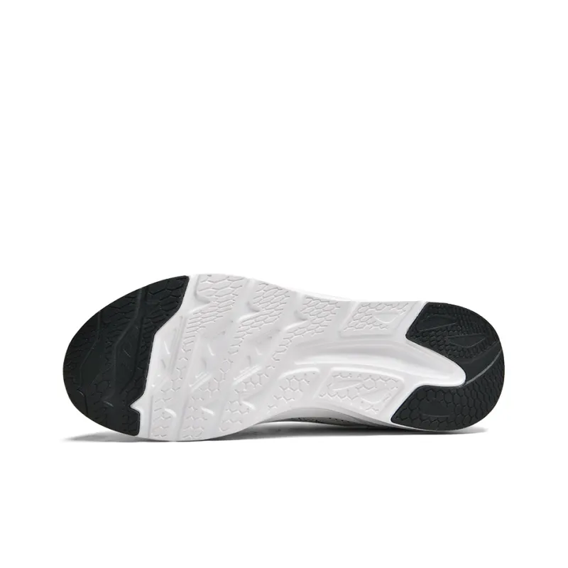Binary Cushioning Anti Slip Wear Resistant Breathability Low Top Running Shoes Men's Gray-3
