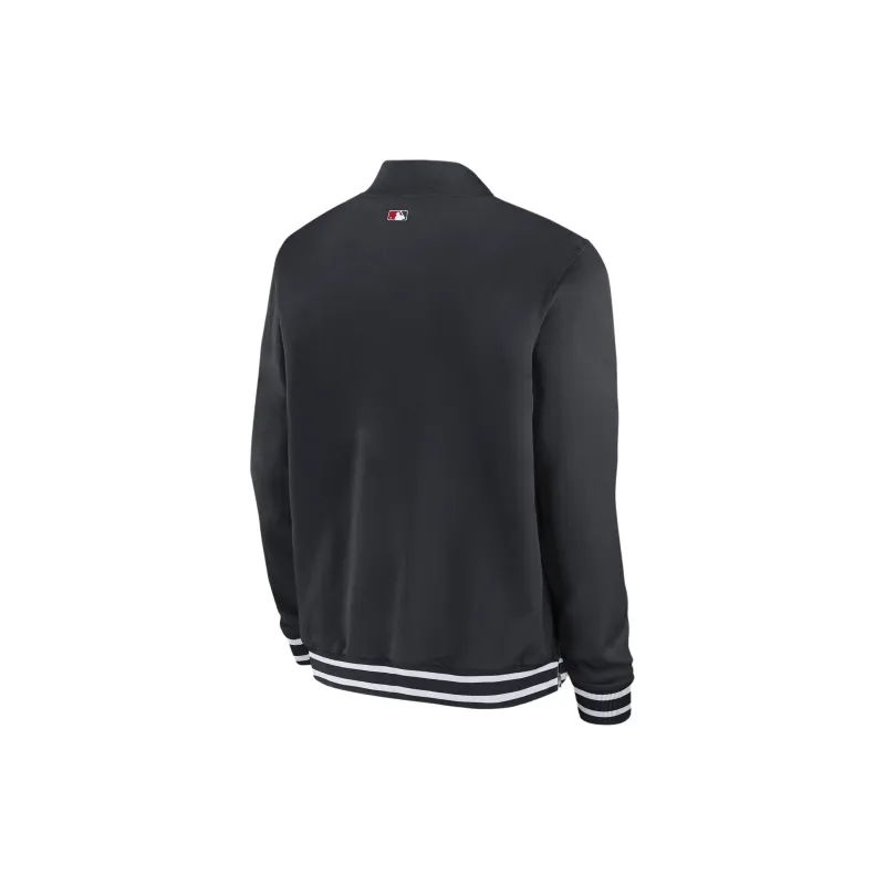 Nike Washington Nationals Authentic Collection Men's Nike Mlb Full-Zip Bomber Jacket-1