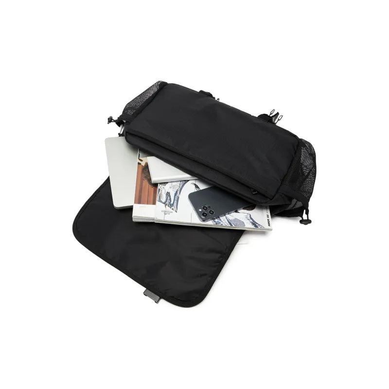 LiNing Polyamide Handbag, Shoulder Bag, Crossbody Bag Regular Unisex New Standard Black-7