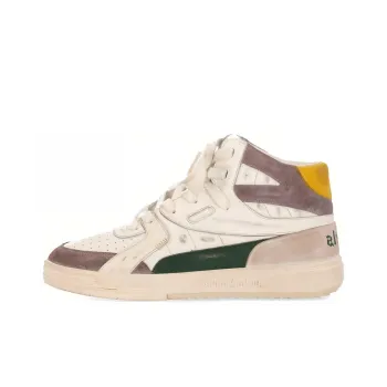PALM ANGELS Round Toe Lace-Up Sneakers