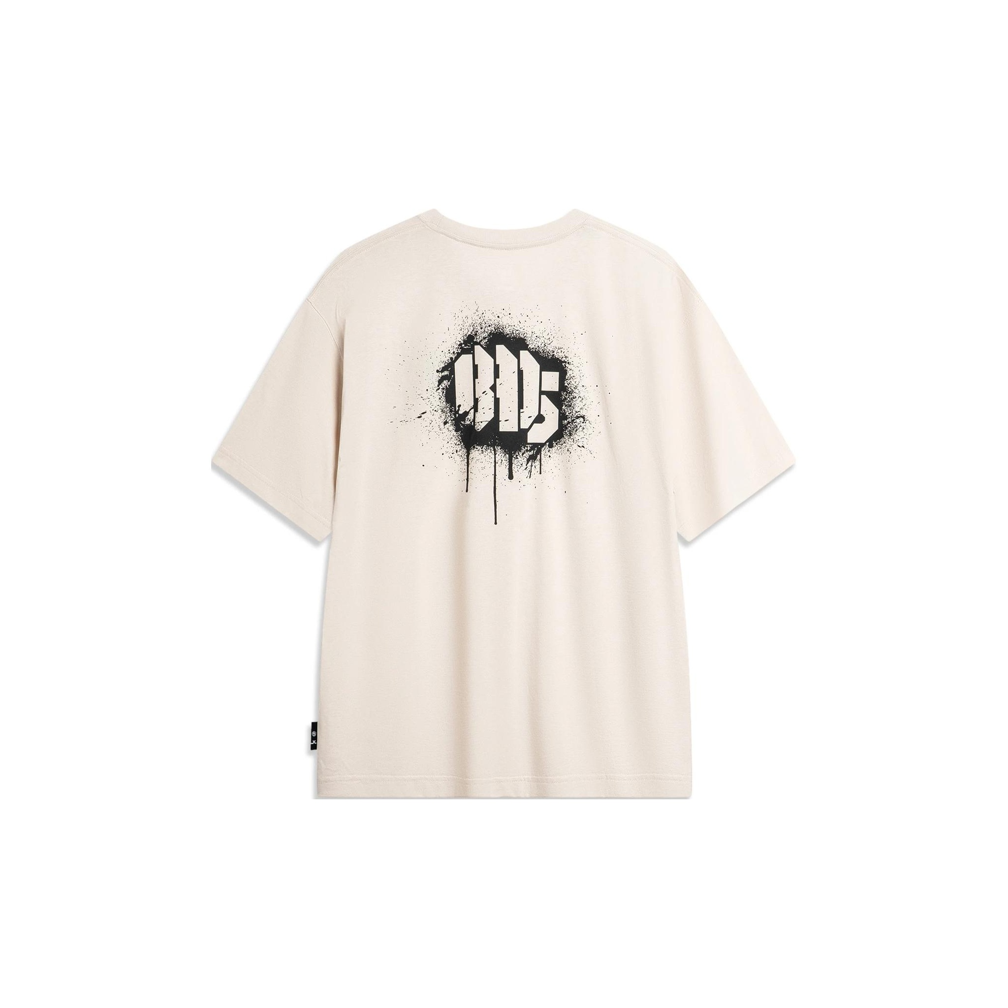 LINING Badfive T-Shirts Men Gravel Gray - Cheap Rcj Jordan