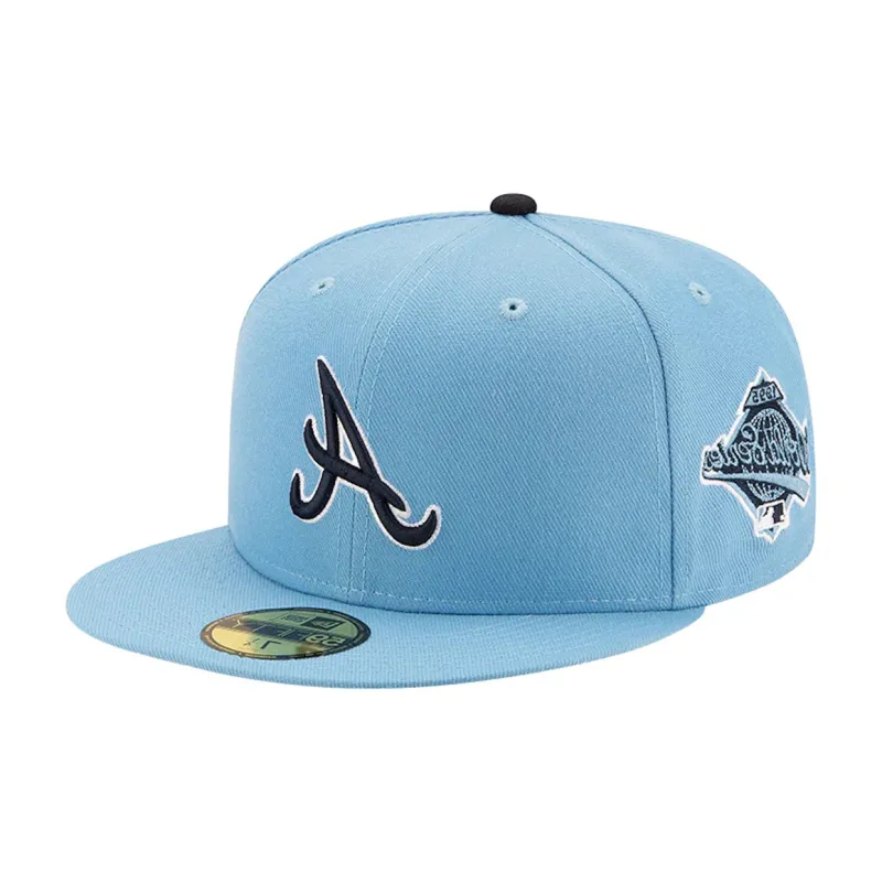 New Era Offset X Atlanta Braves 59fifty Fitted Hat-0
