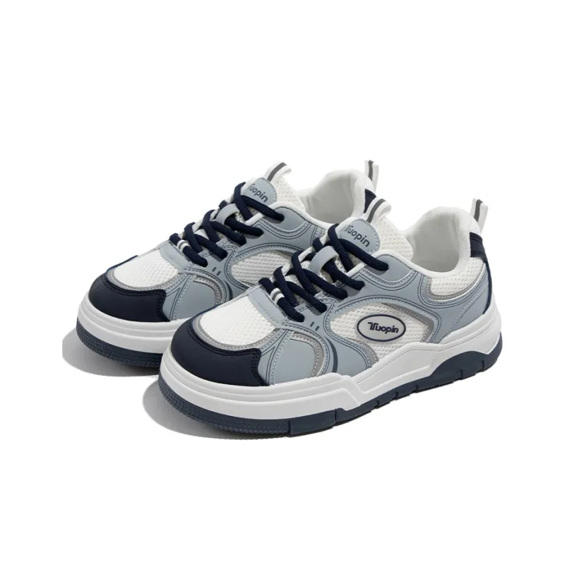 TUOPIN Slip Resistant, Lightweight, And Breathable Low Top Skateboard Shoes Unisex-12