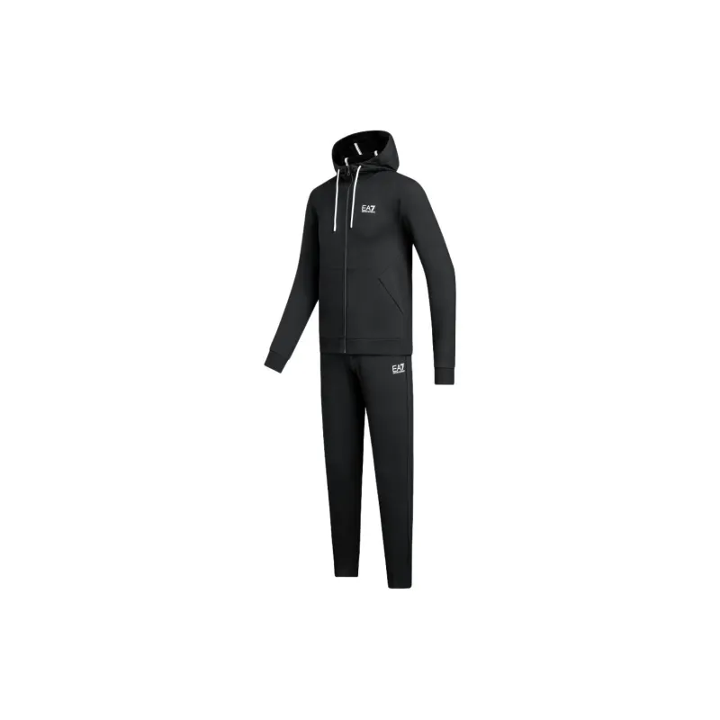 EMPORIO ARMANI EA7 SS24 Casual Sportswear Men's Black-2
