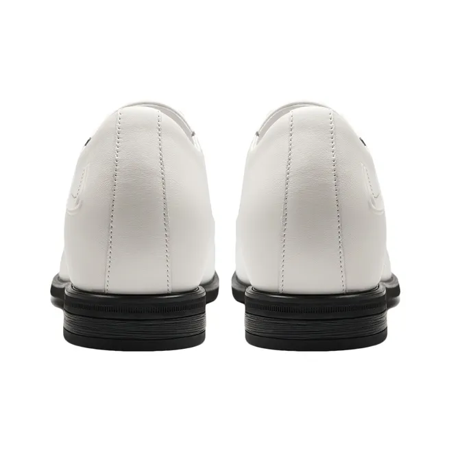 GOG Dress Shoes Men Low Top White-3