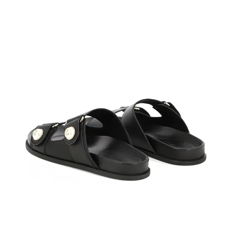 Jimmy Choo Fayence Embellished Leather Slides-3