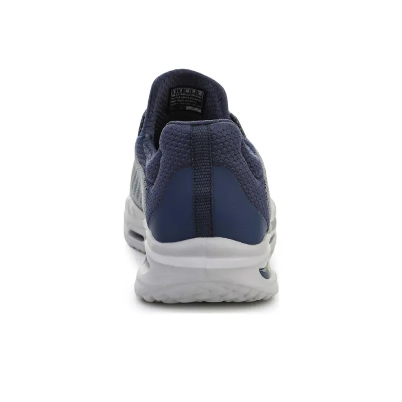 Skechers ARCH FIT ORVAN Cushioning Wear Resistant Low Top Running Shoes Men's Gray Blue-3