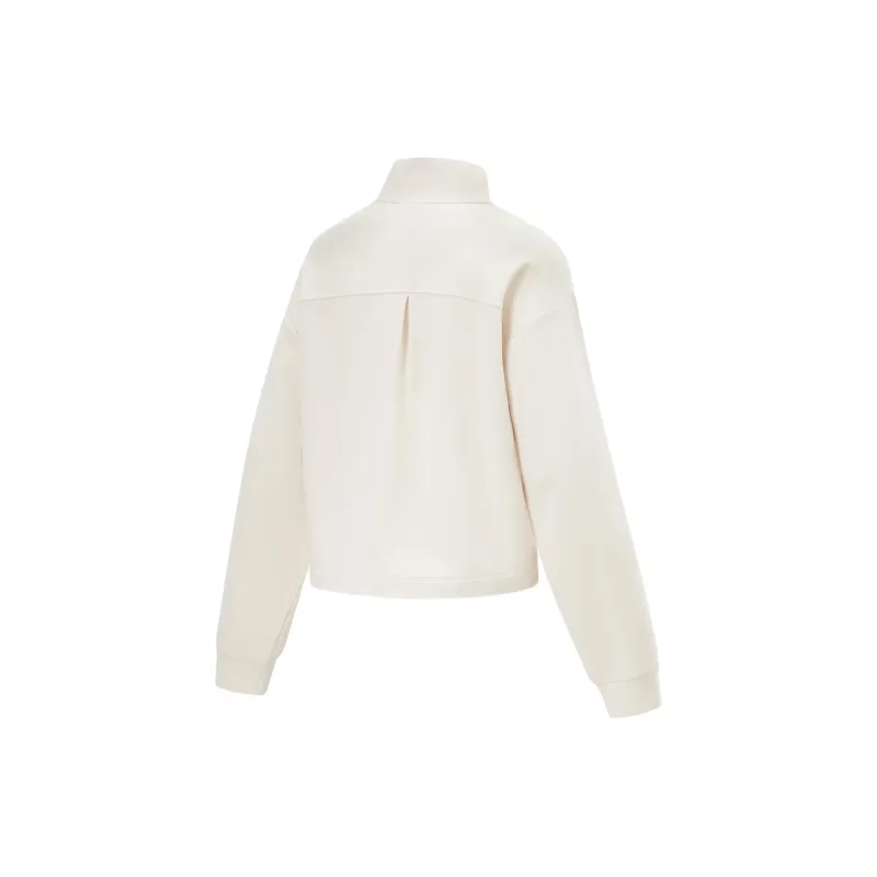 LiNing Fitness Series Sweatshirt Women's Grit Ash-1