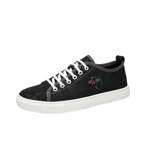Product B Low Top Canvas Shoes Men's Black