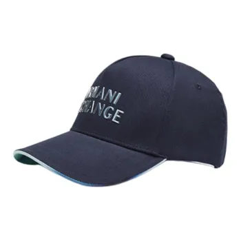 ARMANI EXCHANGEAE Cotton Baseball Caps Women's Blue