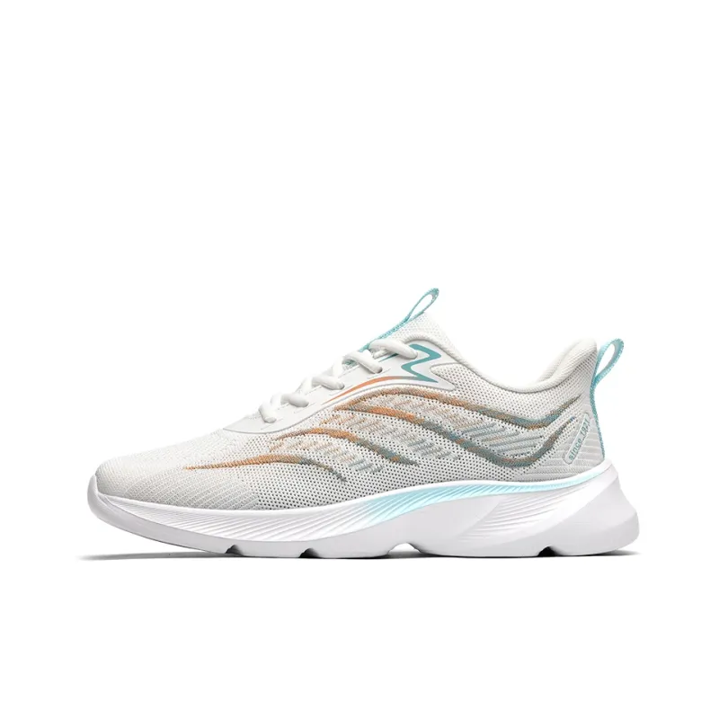 Binary Running Shoes Men Low Top Orange-0