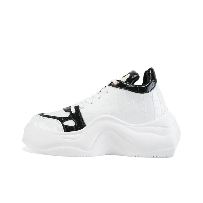 IiJin Wear resistant And Lightweight Low Top Chunky Sneakers Women's-10