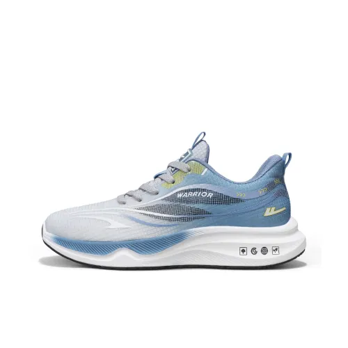 Warrior Wear resistant And Lightweight Low Top Running Shoes Men's Gray Blue