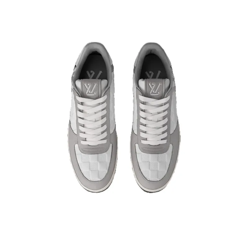 LOUIS VUITTON Lv Rivoli Sneaker 'White Grey'-3
