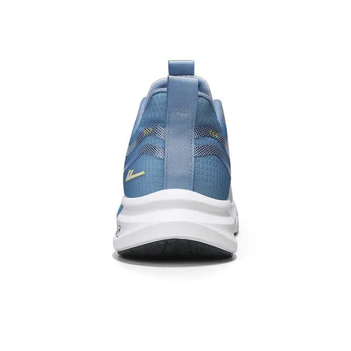 Warrior Wear resistant And Lightweight Low Top Running Shoes Men's Gray Blue-3