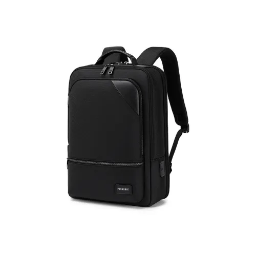 PESASRIE Nylon Backpack Regular Unisex Black