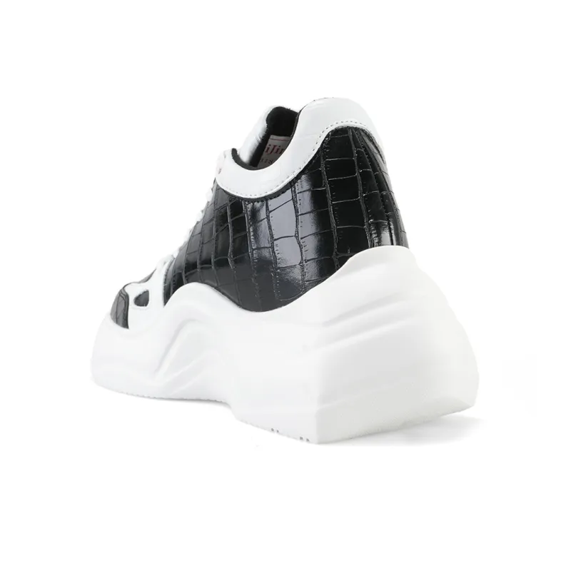 IiJin Wear resistant And Lightweight Low Top Chunky Sneakers Women's-3